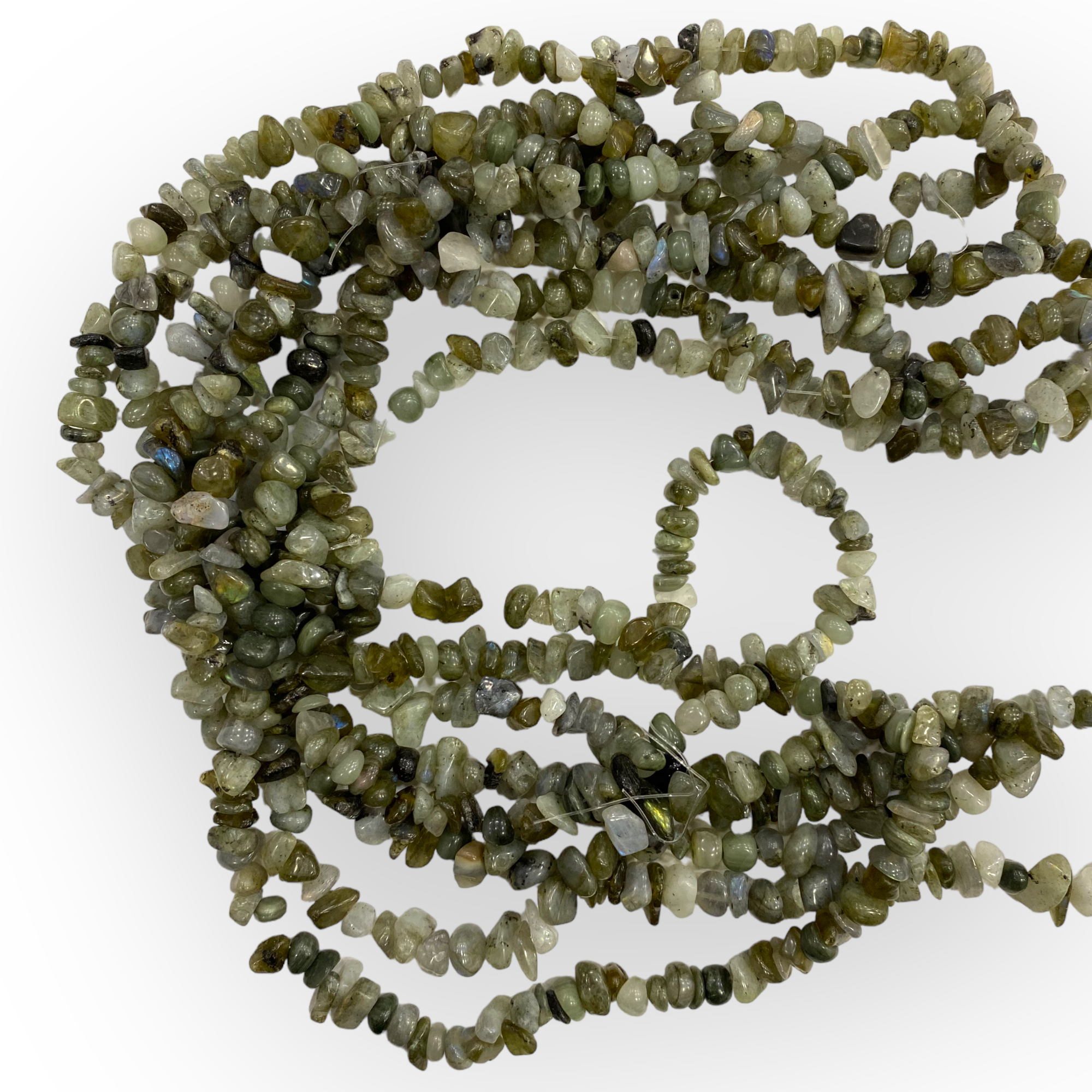 Labradorite Dizi Kırık Doğal Taş