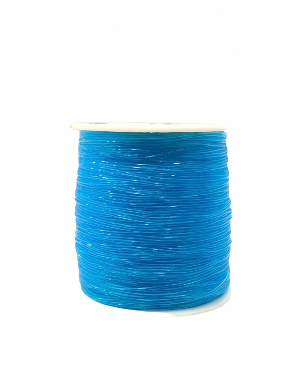 Lastikli Misina Mavi Renk 0.8 MM / 100MT