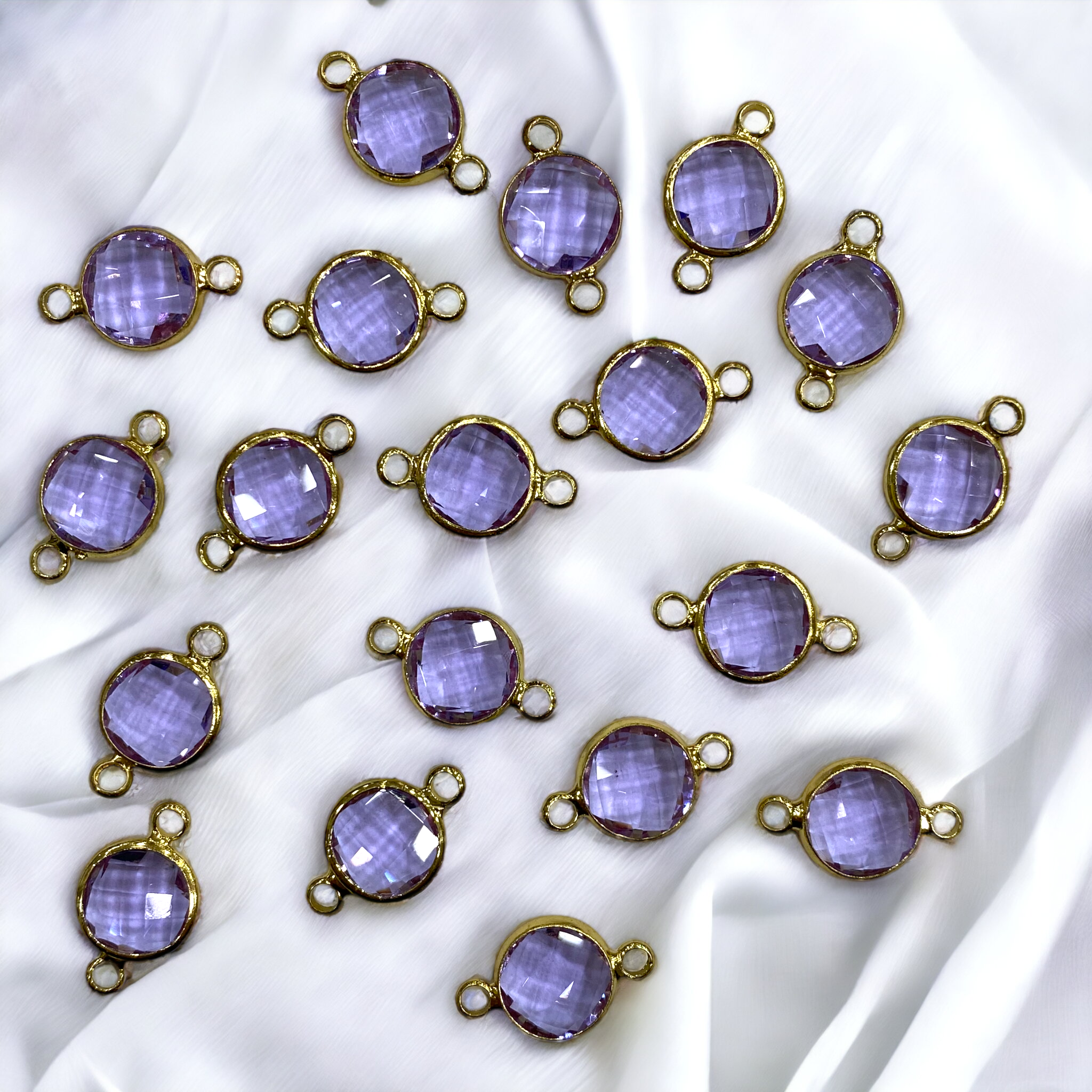 Lepidolit Çift Kulplu Uç