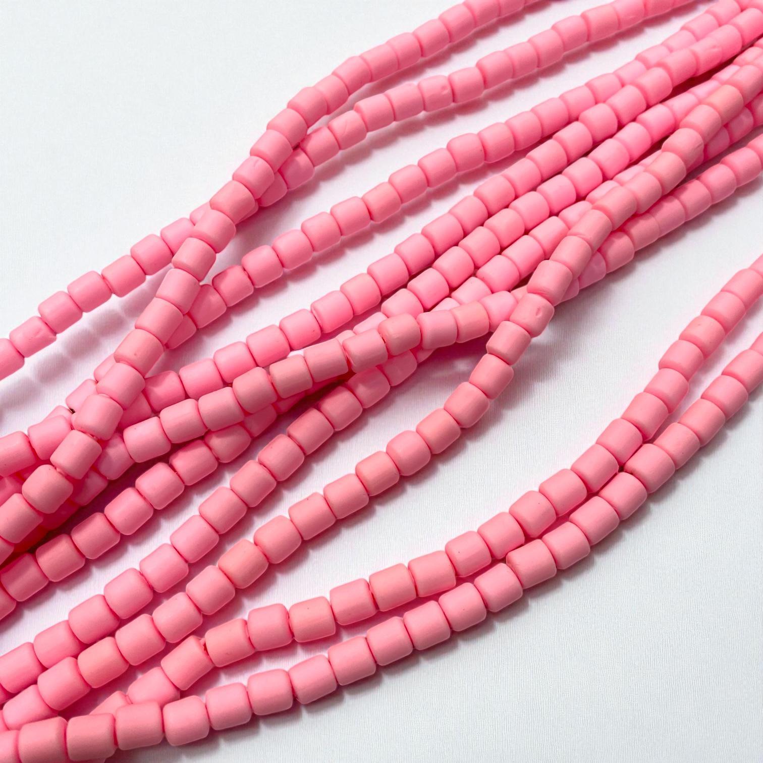 Lino, Pembe Silindir Hamur Boncuk
