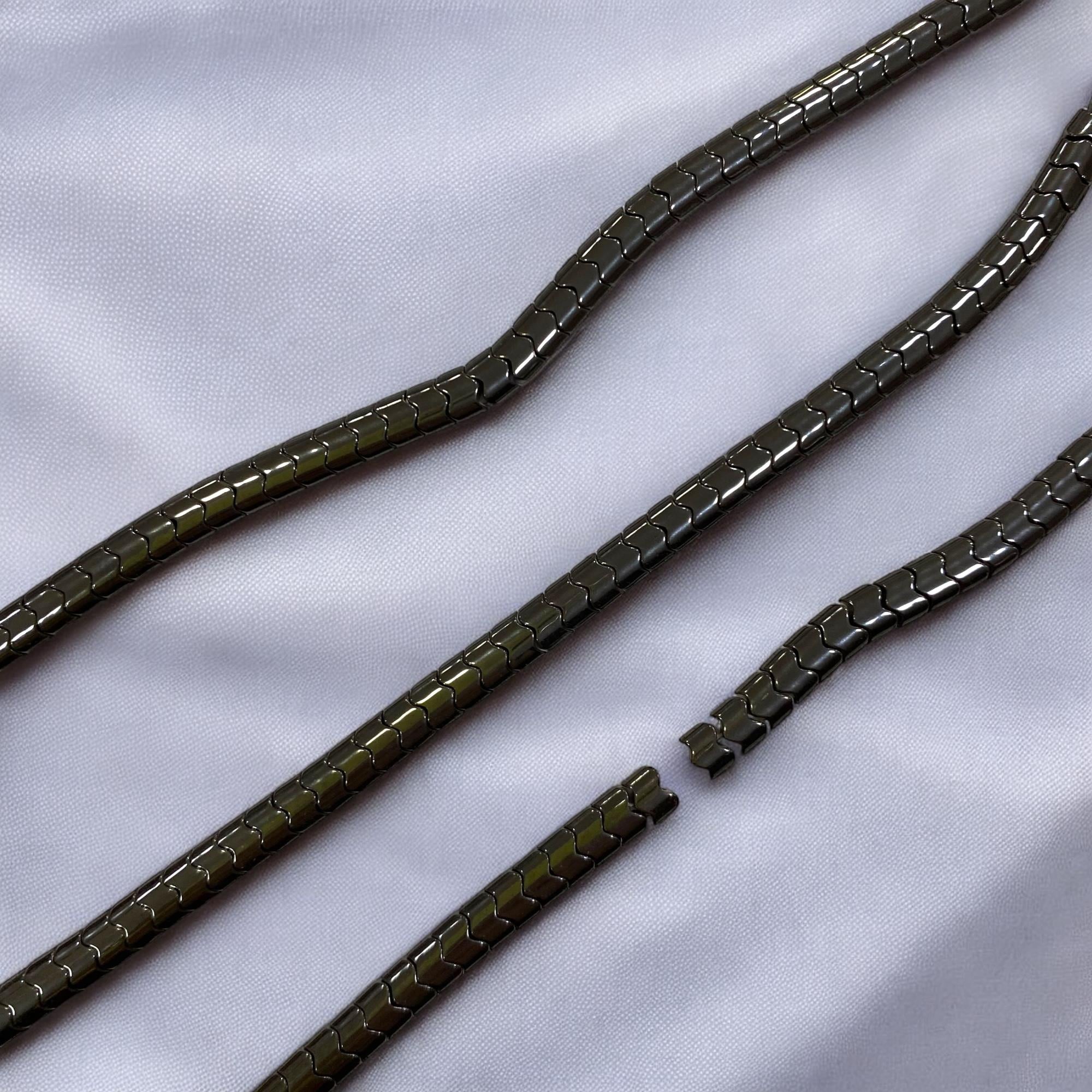 Luster Hematit Dizi Doğal Taş