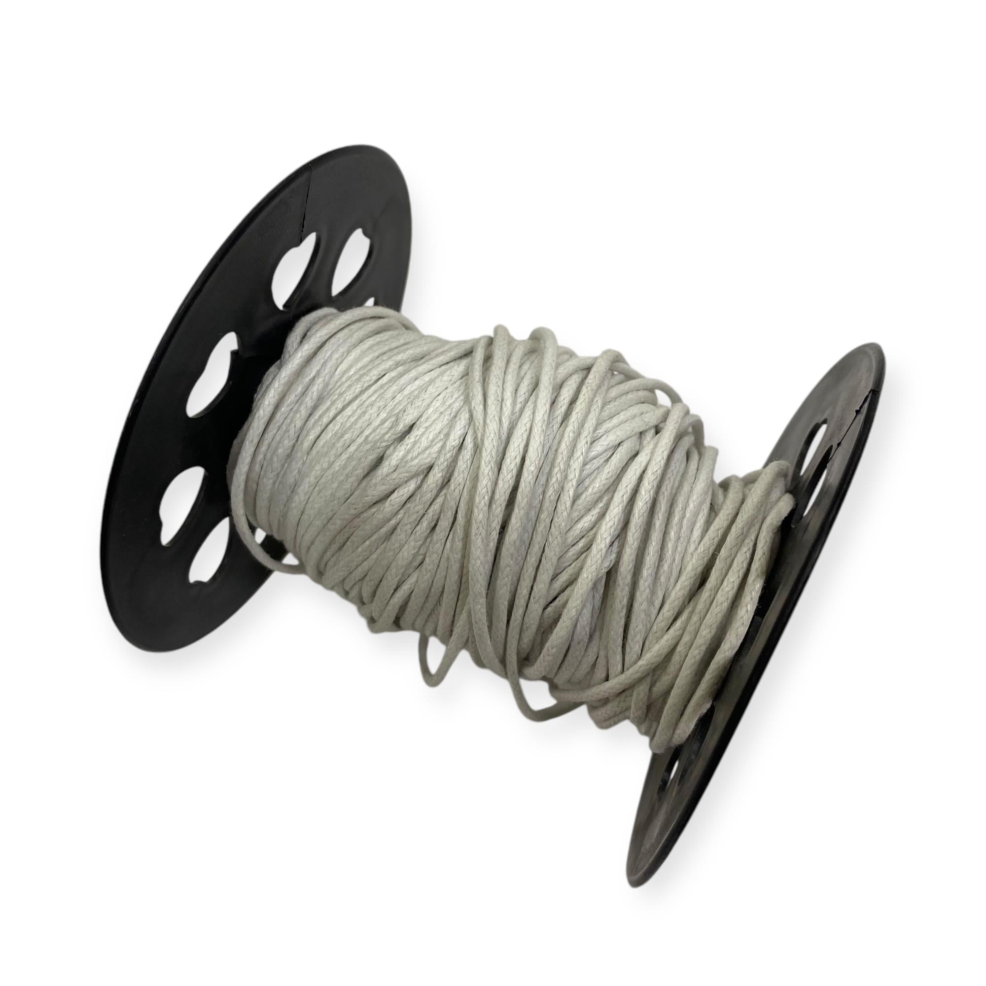 Makrome, Deri Görünümlü 1.5 MM Kore İp Beyaz