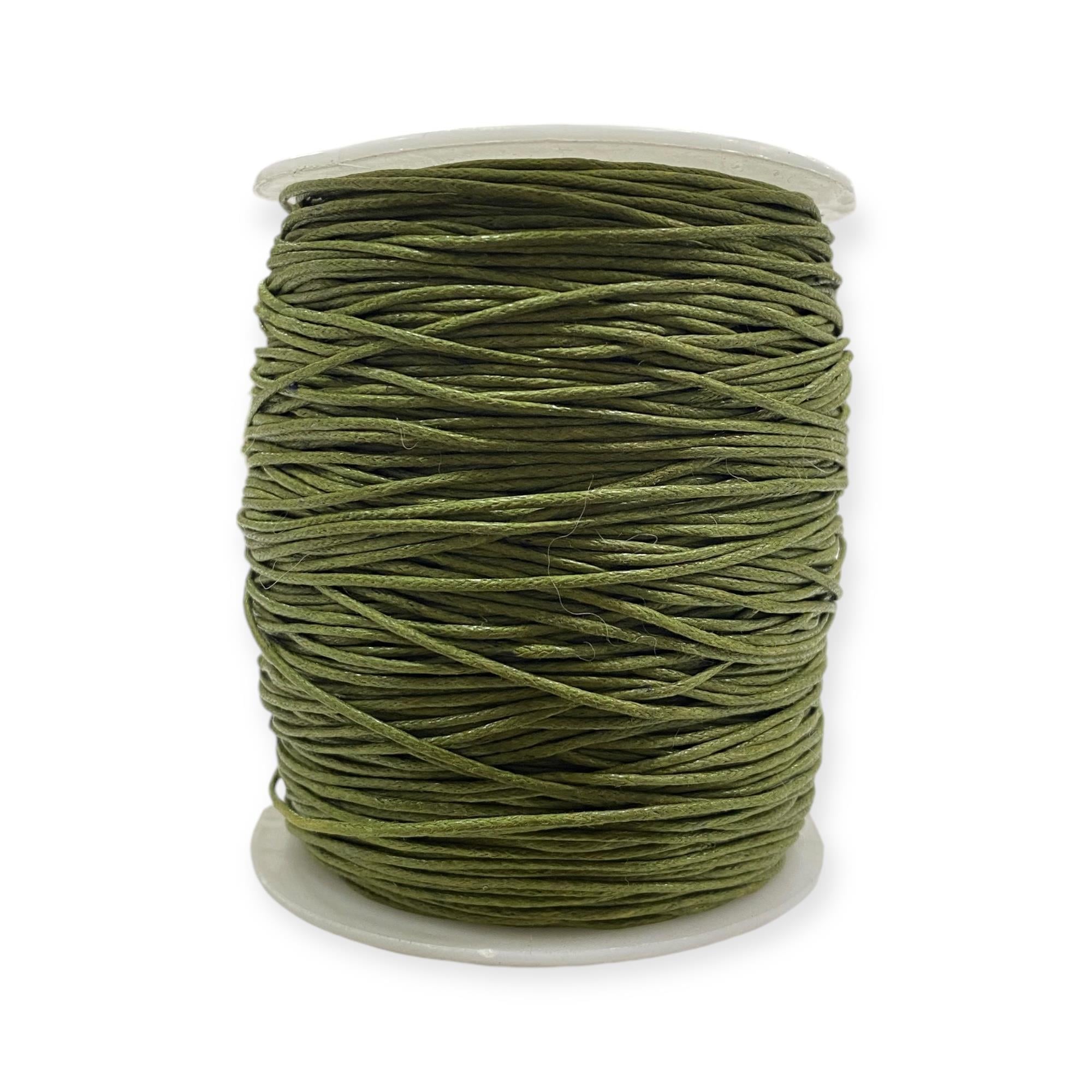 Makrome, Deri Görünümlü 1.5 MM Kore İp Mint Yeşili