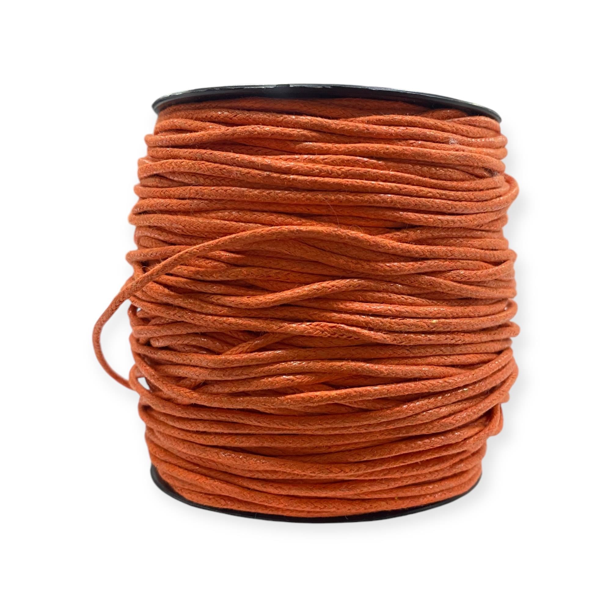 Makrome, Deri Görünümlü 1.5 MM Kore İp Turuncu