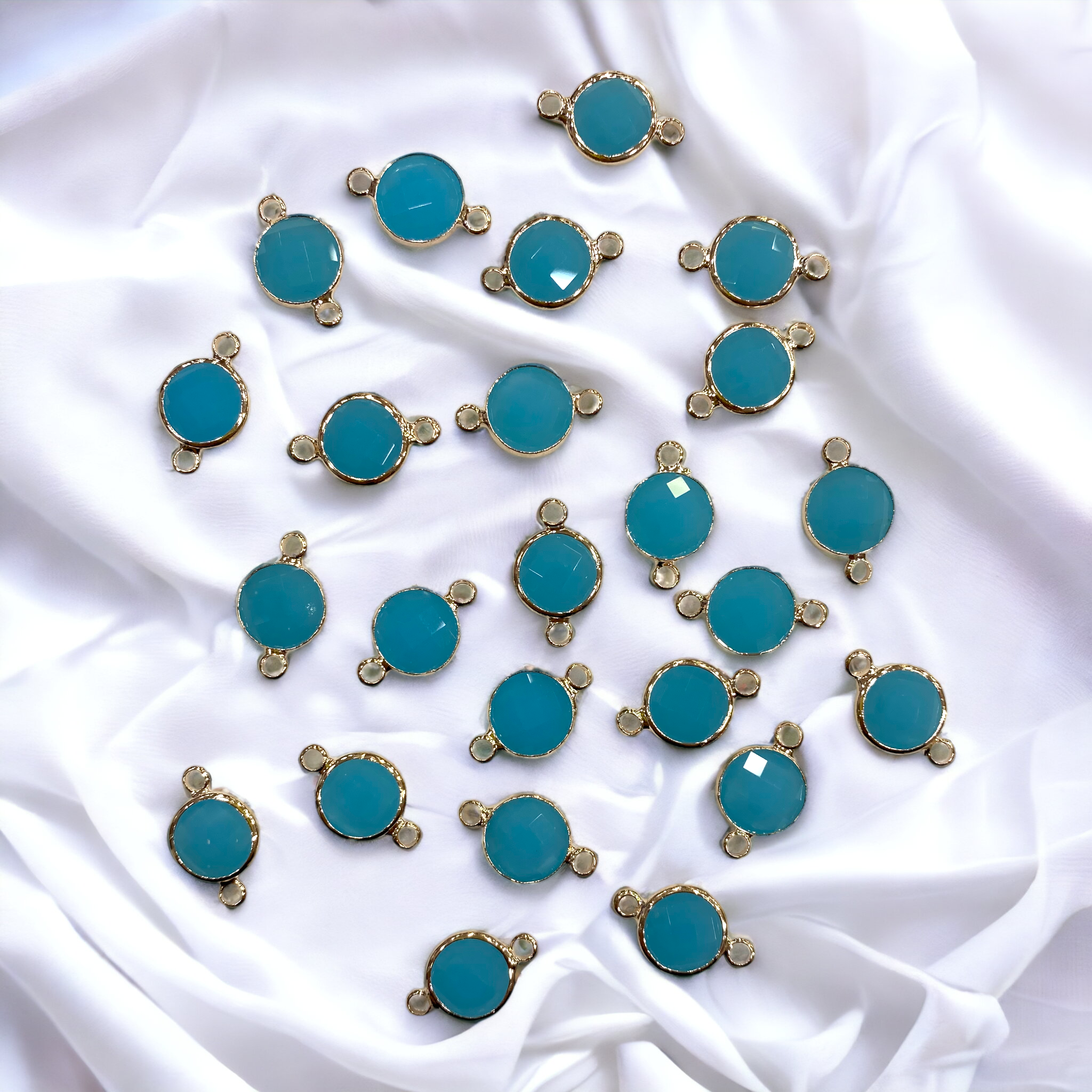 Mavi Akik Çift Kulplu Uç