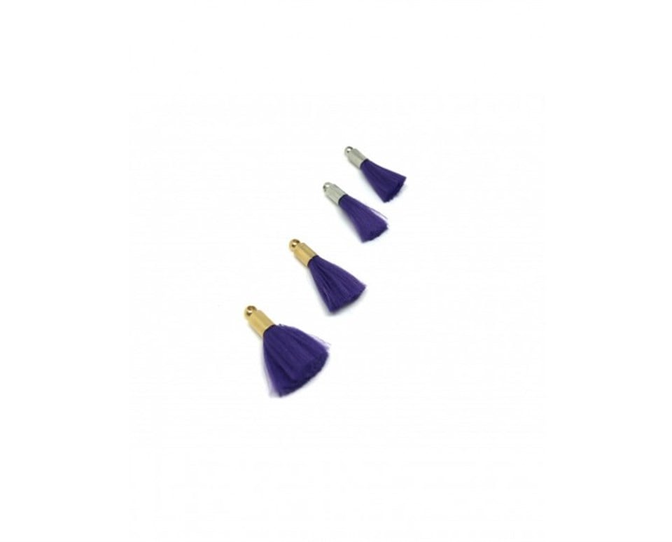 Metal Başlıklı Mini Püsküller / 2 ADET Paket - 07