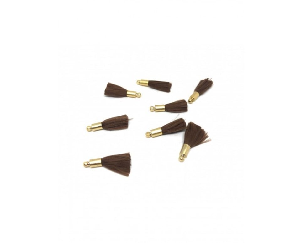 Metal Başlıklı Mini Püsküller / 2 ADET Paket - 15