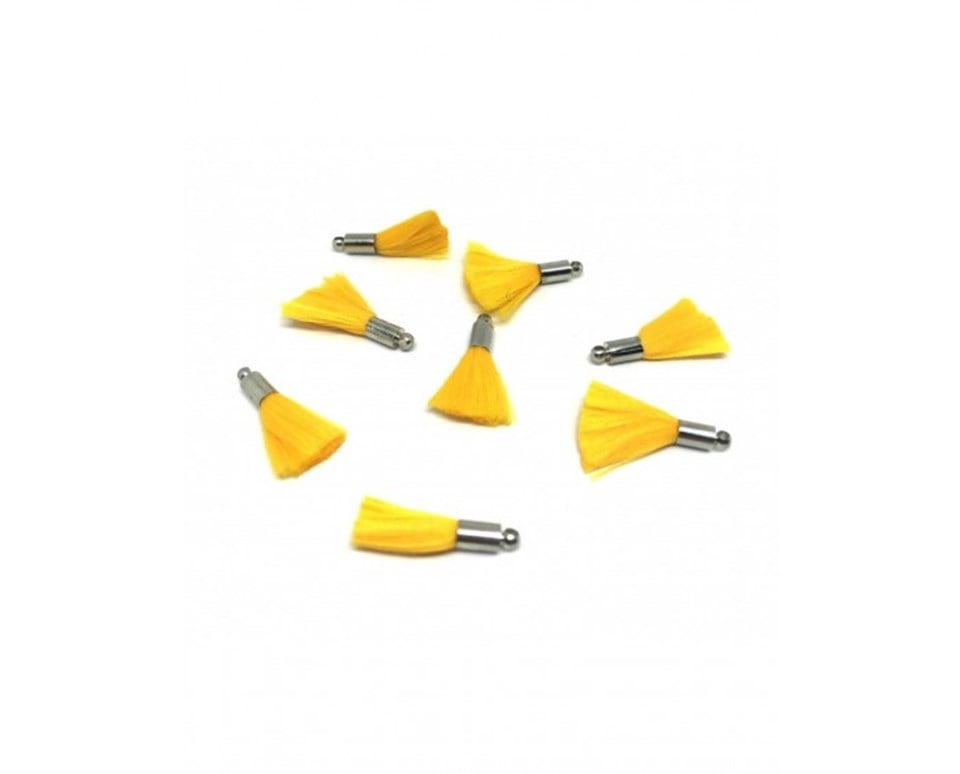 Metal Başlıklı Mini Püsküller / 2 ADET Paket - 10