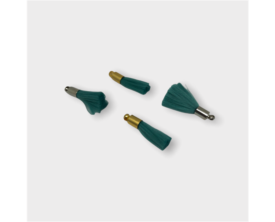 Metal Başlıklı Mini Püsküller / 2 ADET Paket - 21