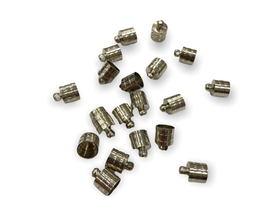 Metal Çizgili Desen Huni Kapama 10 MM - 2 Adet