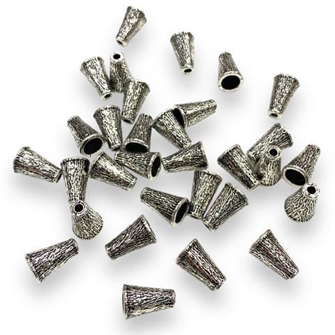 Metal Çizgili Huni Kapama 6'lı Paket / 10 MM