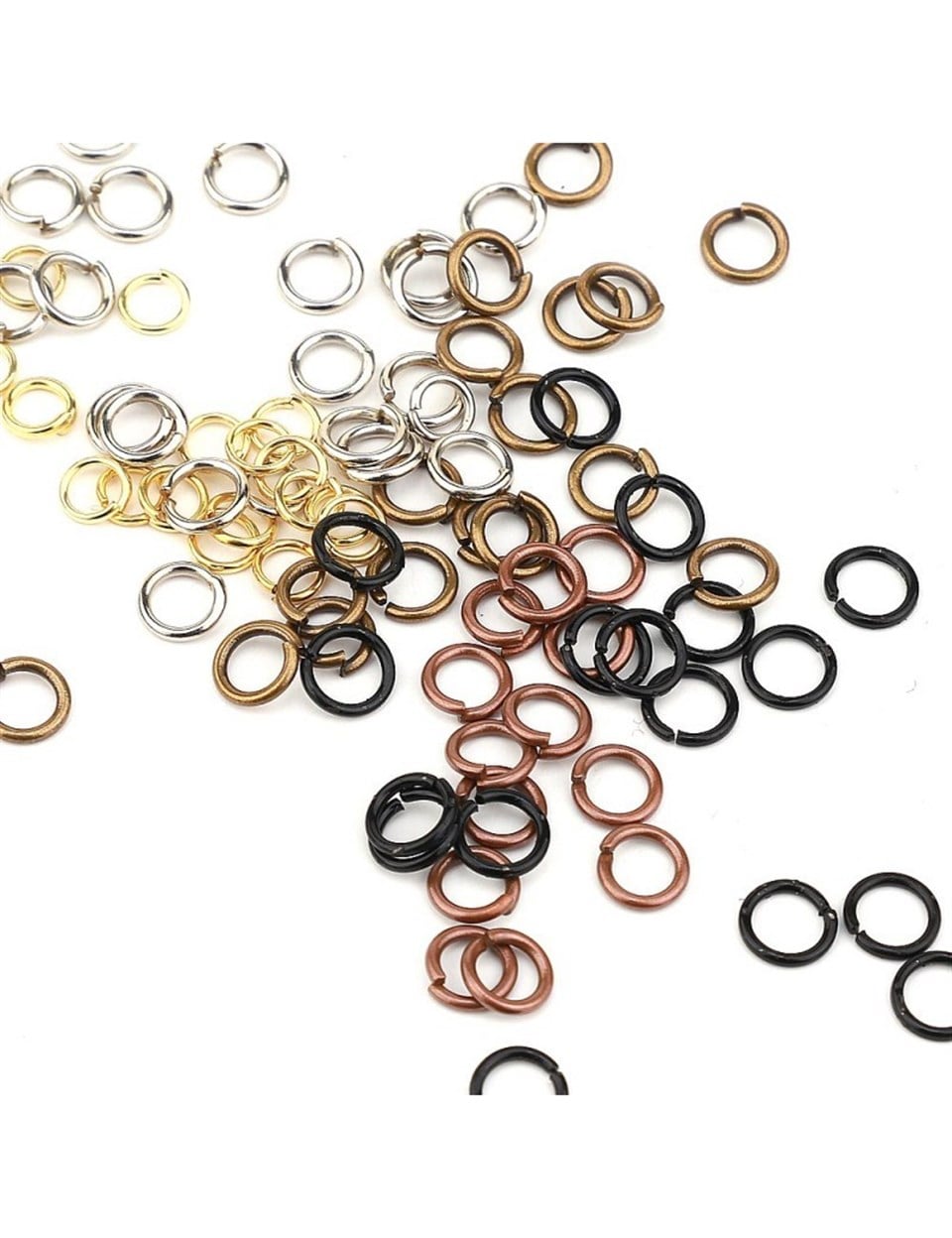 Metal Takı Halkaları 4 MM / 10 Gram Paket