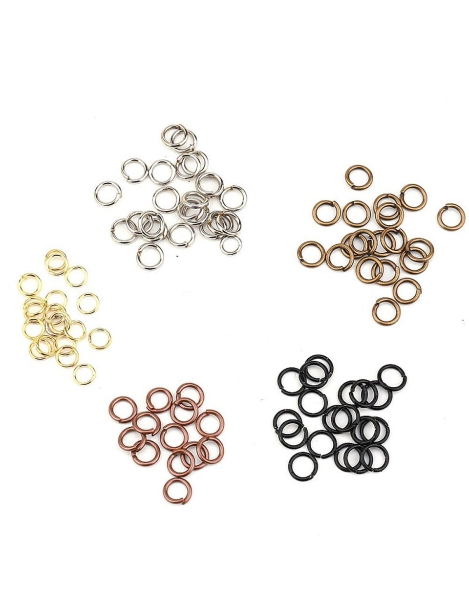 Metal Takı Halkaları 6 MM / 10 Gram Paket