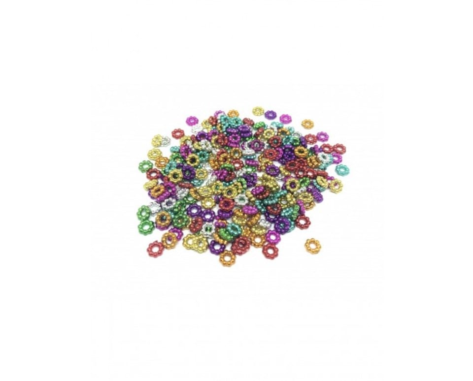 Metalize Renkli Boncuklar / 20 Gr Paket - 10