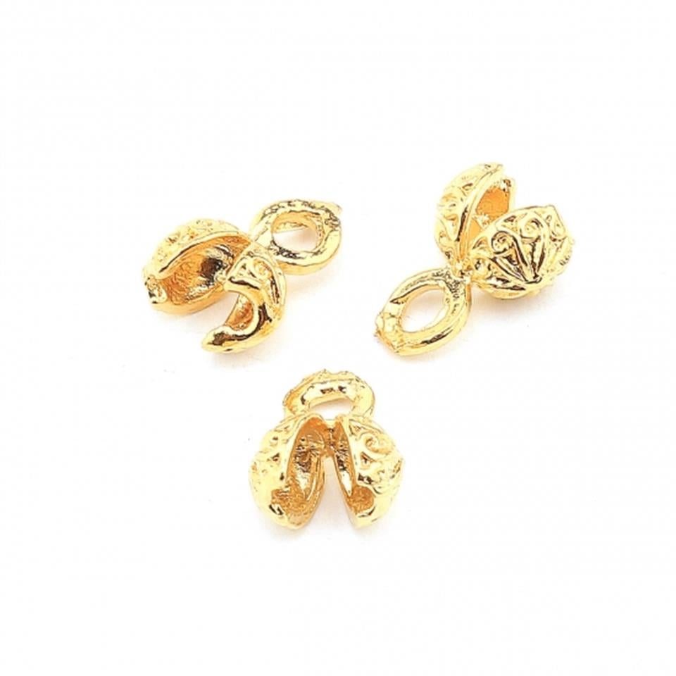 Midye - Düğüm Kapama GOLD 0.5 MM / 6 ADET Paket