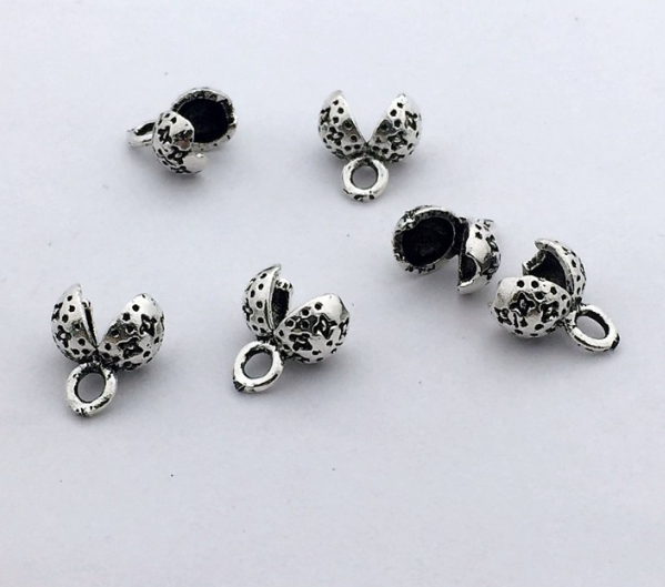 Midye - Düğüm Kapama GÜMÜŞ 0.6 MM / 6 ADET Paket