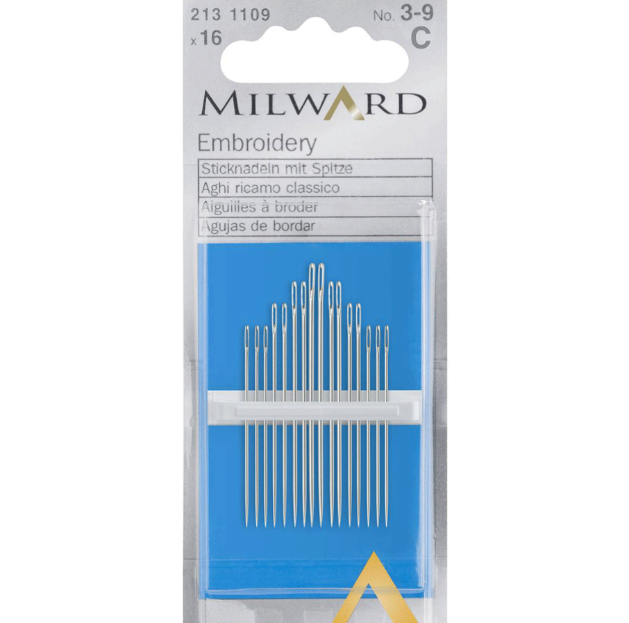 MİLWARD Çelik Nakış İğnesi No: 3-9