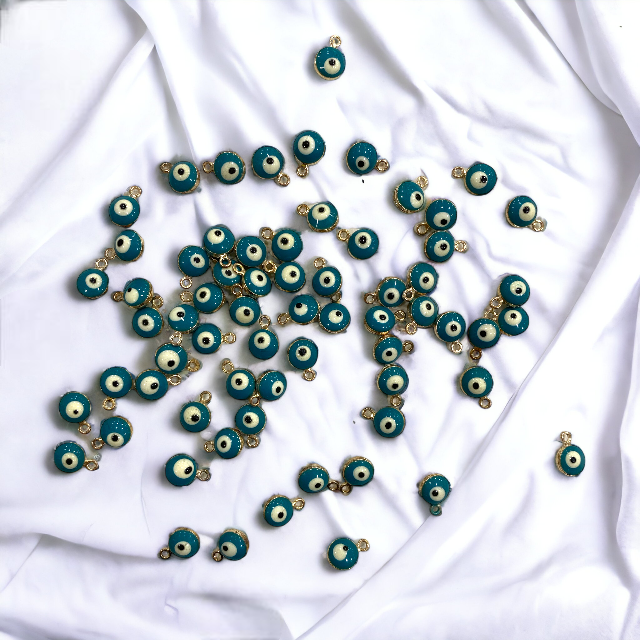 Mineli Çelik Turkuaz Nazar