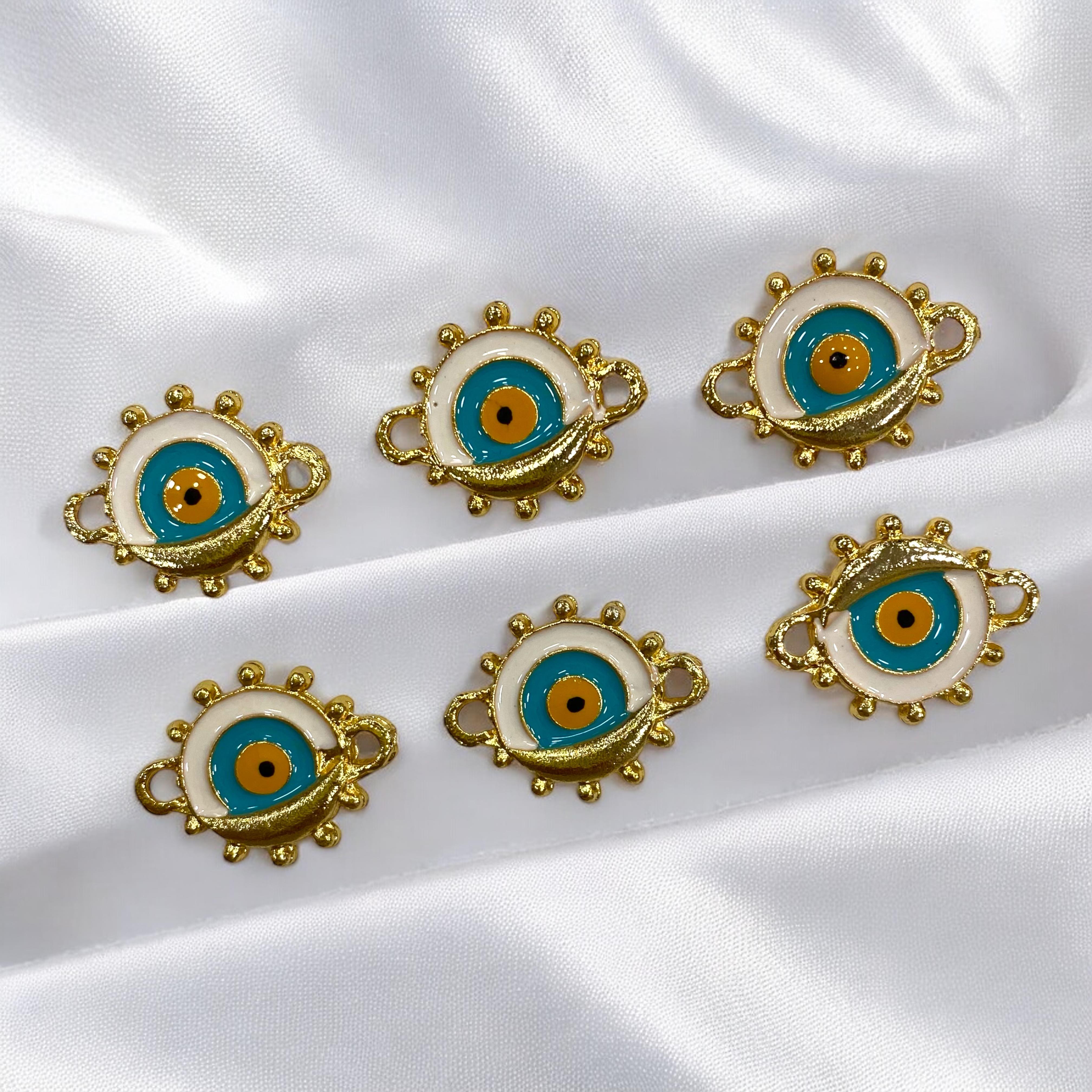 Mineli Mavi Detay Nazar Göz