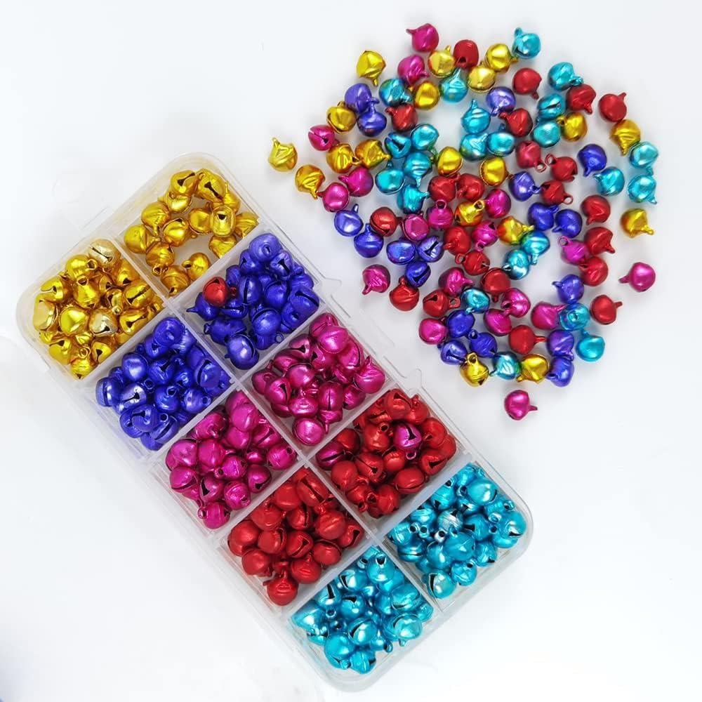 Mini Renkli Çıngırak Zil 6 MM - 5 ADET Paket