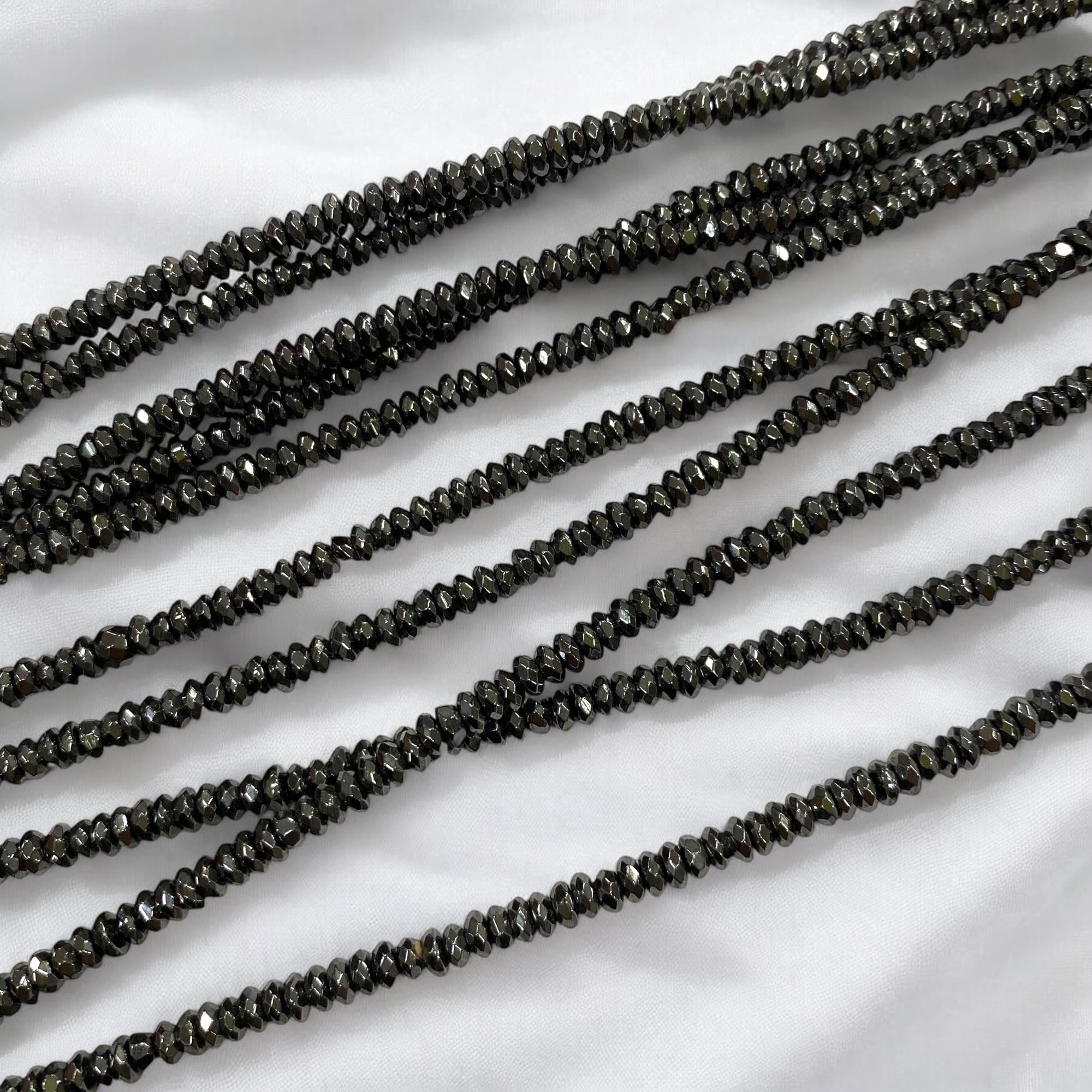 Minimal Kristal Yassı Hematit Dizi Doğal Taş