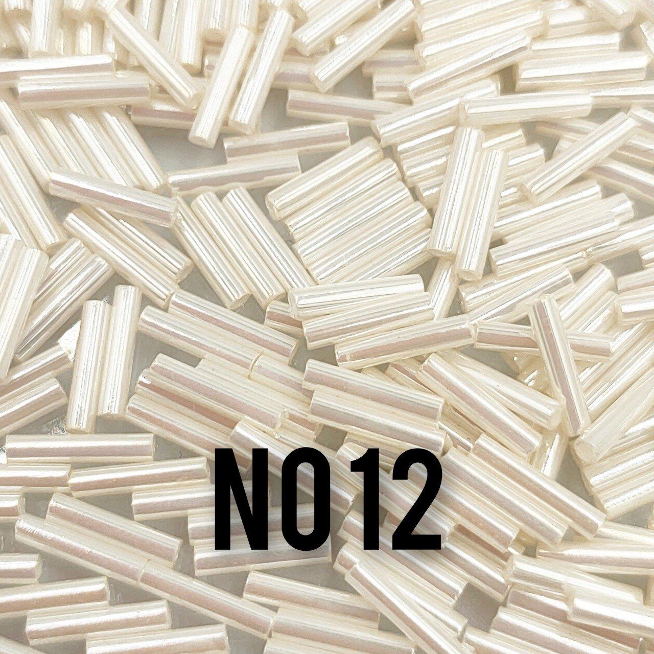 Miyuki Boru Boncuk, Slender Bugle No:12 Krem 3GR.