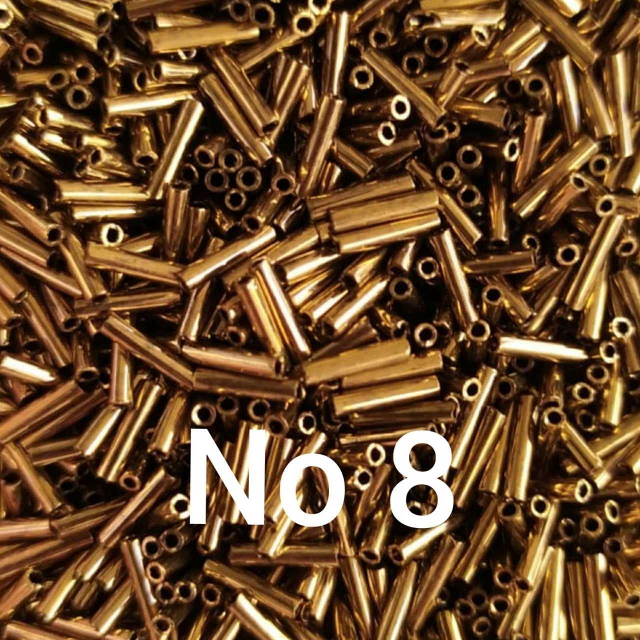 Miyuki Boru Boncuk, Slender Bugle No:8 Parlak Bakır 3GR.