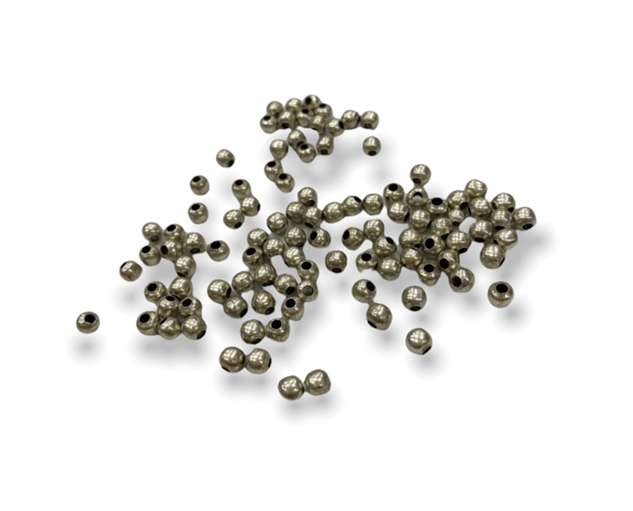 Nikel Bafon Boncuk Model 5 MM - 5 Gram Paket
