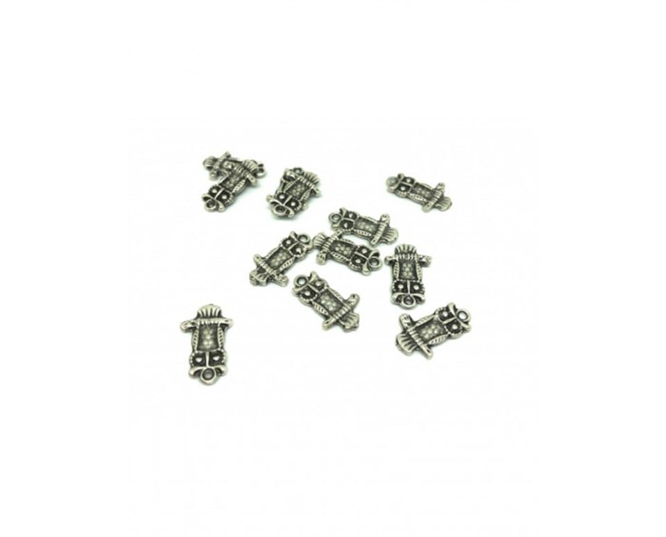 Nikel Kabartmalı Baykuş Model / 5 ADET Paket