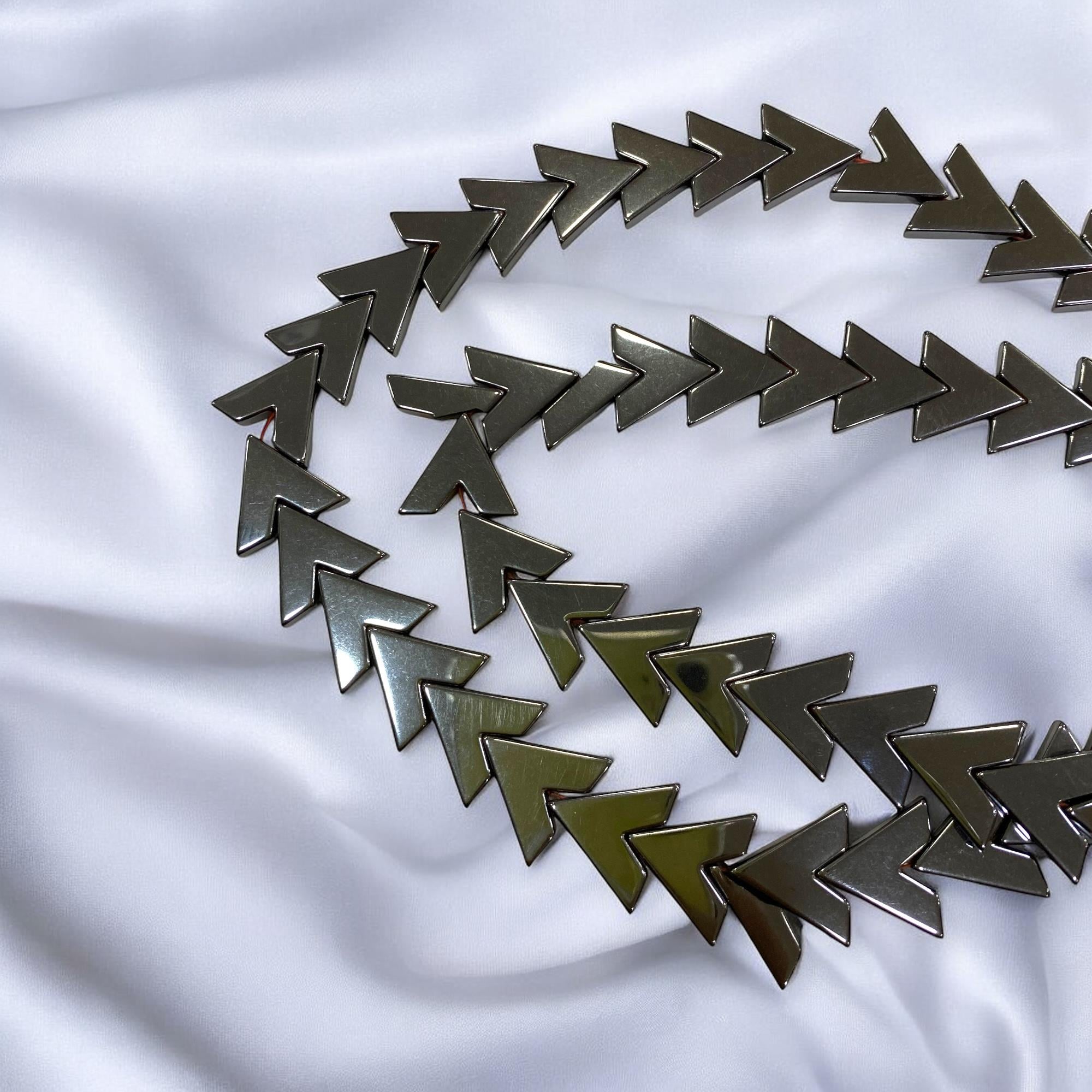 Onyx Echo Hematit Dizi Doğal Taş