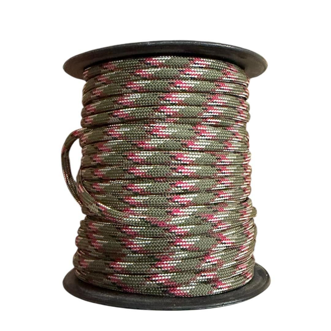 Paracord 3 MM Makrome İp - Alacalı Çizgili Geçiş
