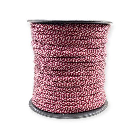 Paracord trend Makrome İp Alacalı Kırmızı