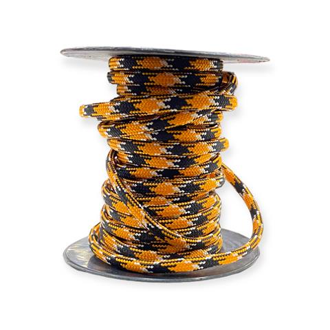 Paracord trend Makrome İp Alacalı Siyah