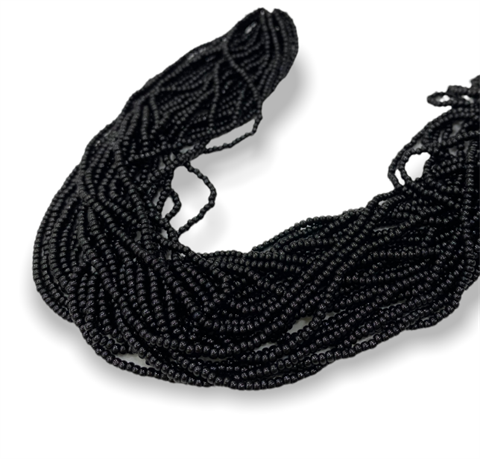 Parlak Siyah Kum Boncuk