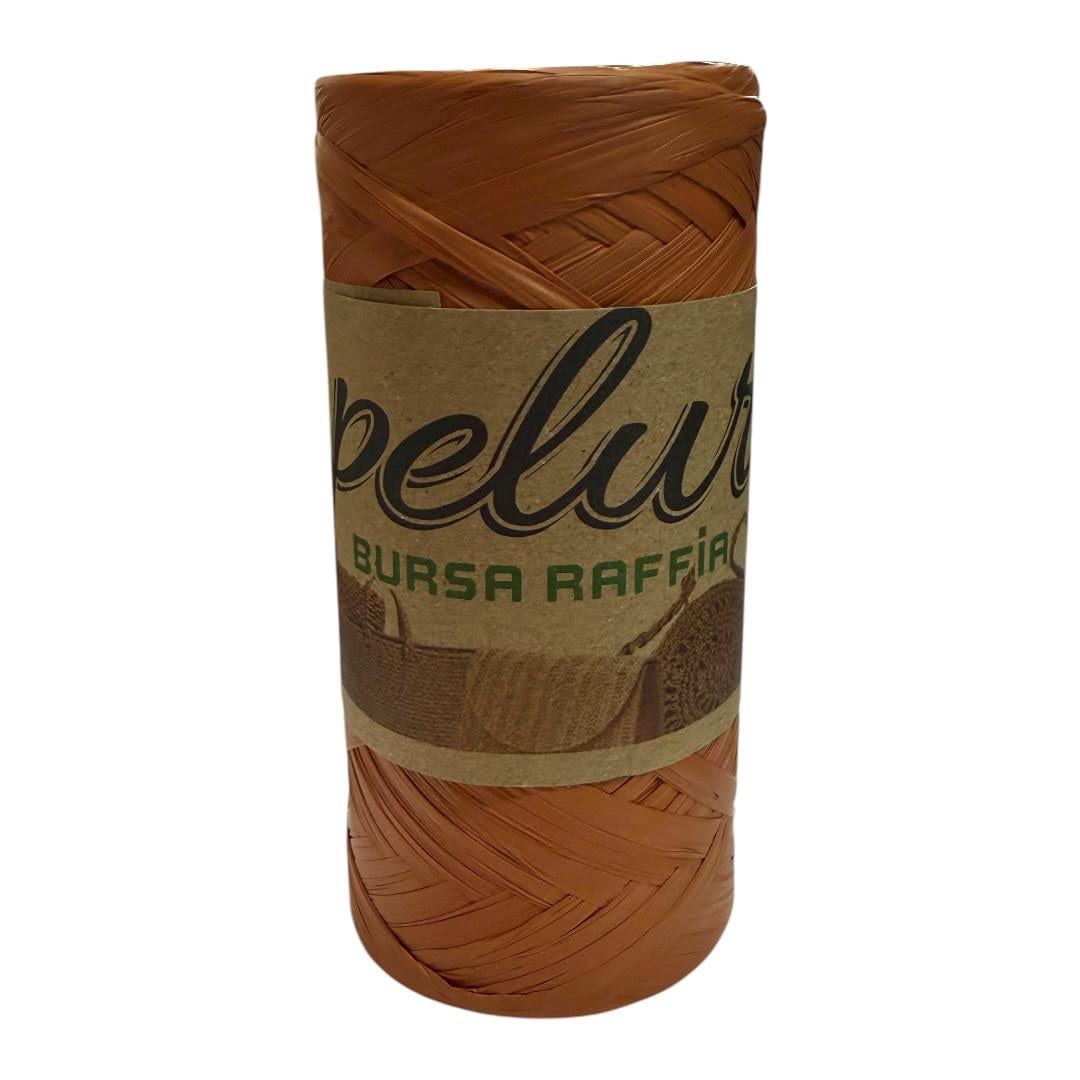 Pelur Bursa Kiremit Raffia Çanta ve Örgü İpi 150GR. 
