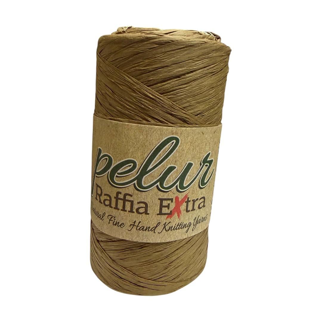 Pelur Raffia Extra - Hasır Doğal Rafya 100GR. 