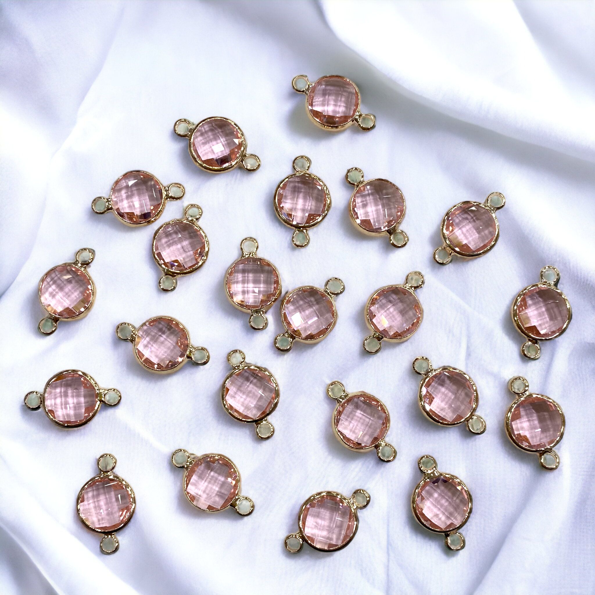 Pembe Kuvars Çift Kulplu Uç