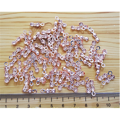 Pirinç Düğüm Kapama Rose Gold / 6 Adet Paket 