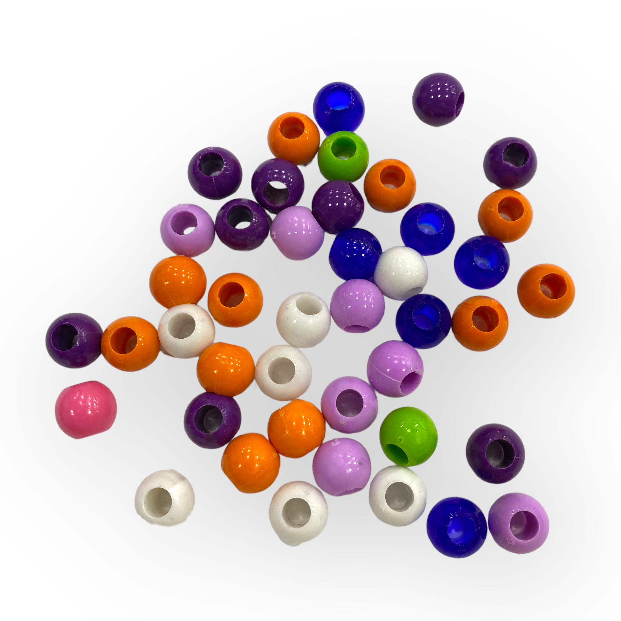 Plastik Boncuk 10 Gram Paket 10 MM - 27