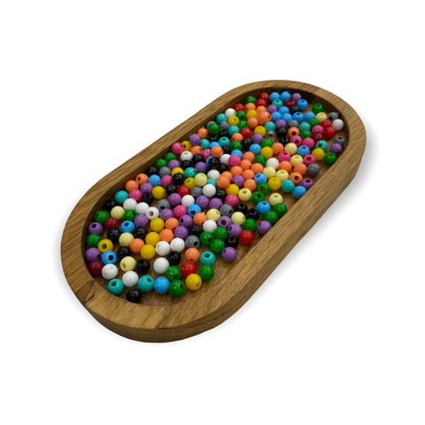 Plastik Boncuk 10 Gram Paket 5 MM - 09