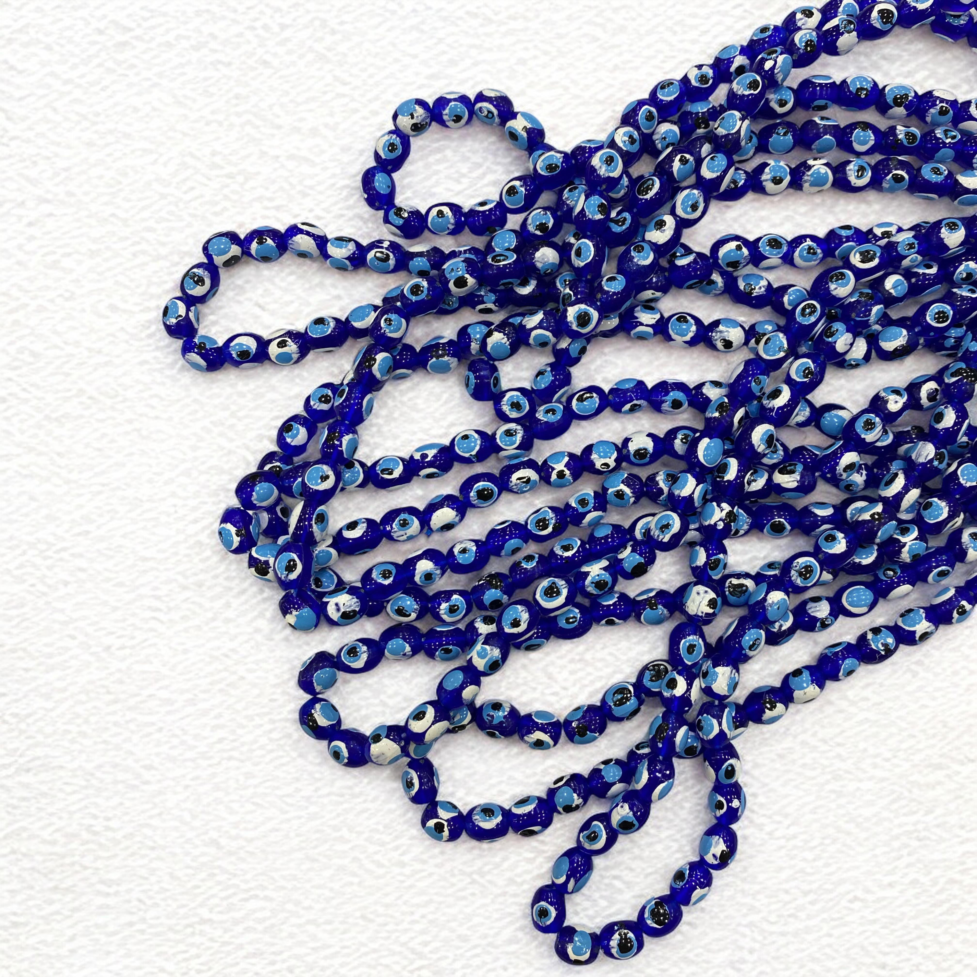 Plastik Dizi 8 MM Nazar Boncuk