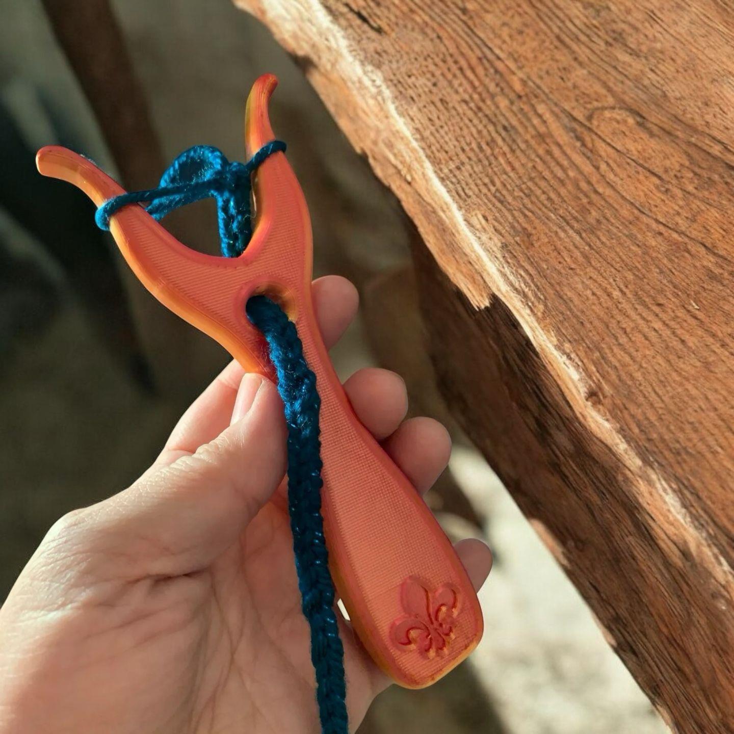 Pratik Turuncu Örgü Çatalı 