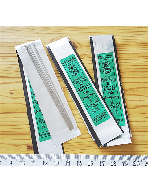 Regal Needles 10 / Uzun BOY Boncuk İğne