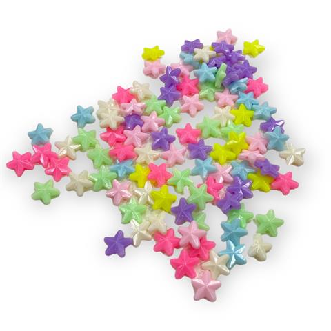 Renkli Minimal Desen Yıldız Ara Model 10 Gram Paket