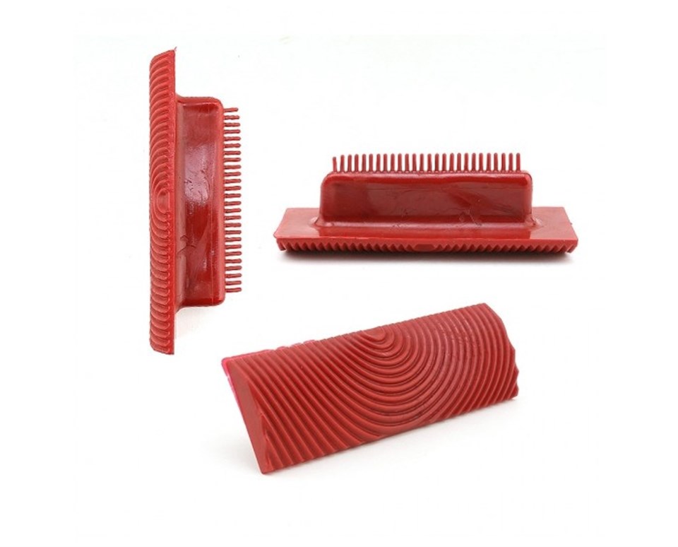 Rich Doku Tarağı Kırmızı 15 cm