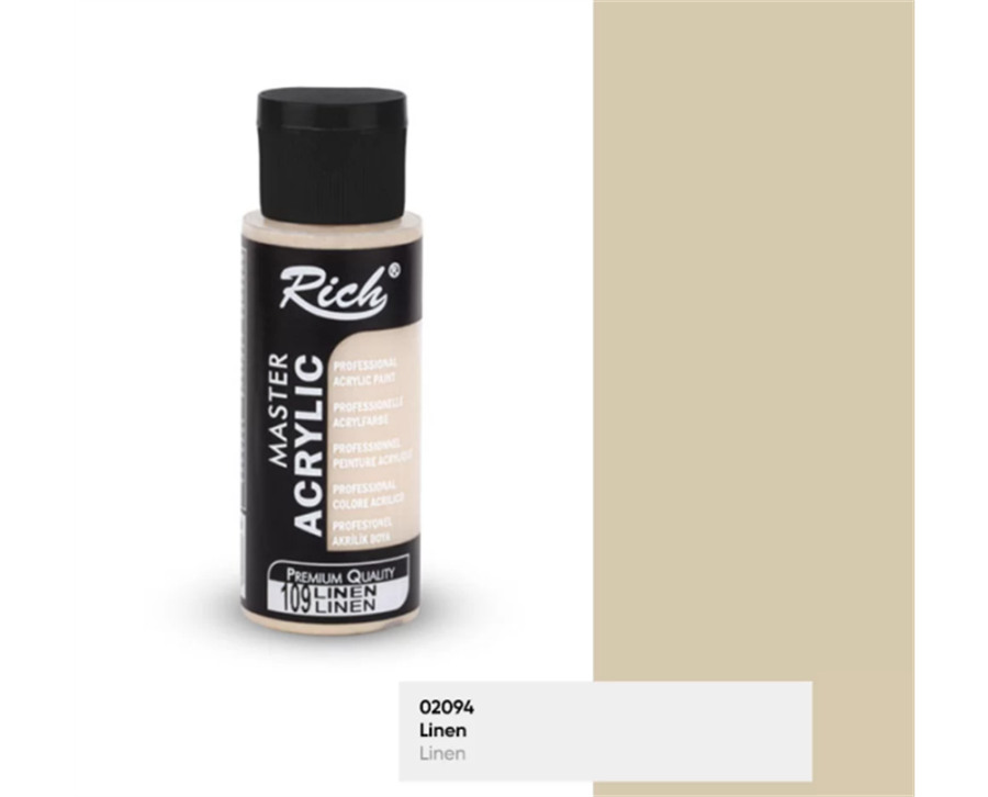 Rich Master Akrilik Boya 109 Linen 120cc