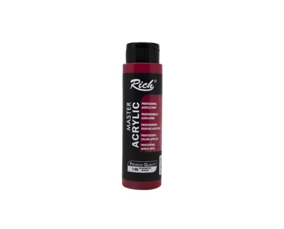 Rich Master Akrilik Boya 148 Kırmızı 120cc