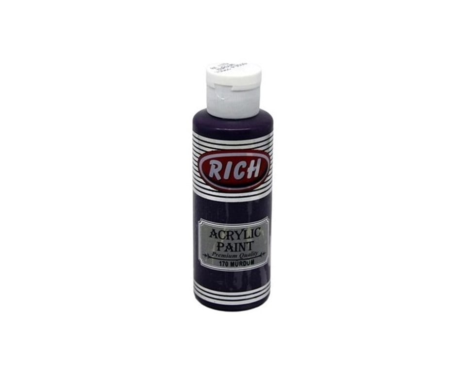 Rich Master Akrilik Boya 170 Mürdüm 120cc