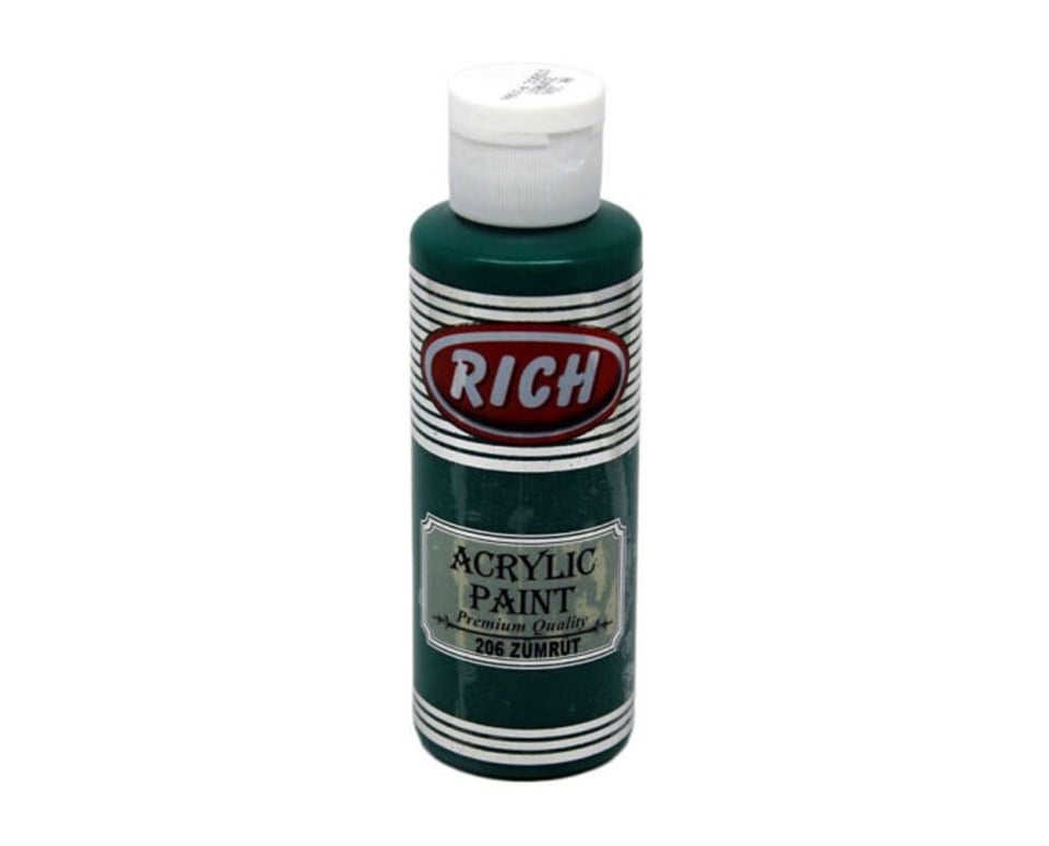 Rich Master Akrilik Boya 206 Zümrüt 120cc