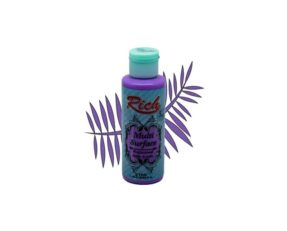 Rich Multi Surface 2166 Lavanta Akrilik Boya 130cc